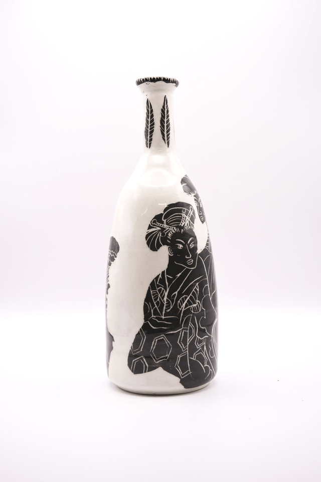 Vase geishas