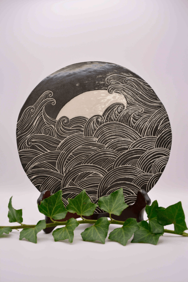 Dessous de plat vagues